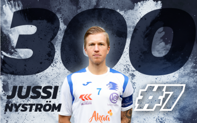 Jussi Nyströmille 300 tehopistettä täyteen Akaa Futsalin paidassa