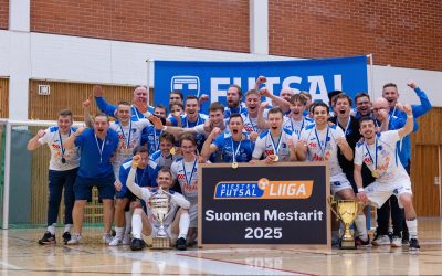 Akaa Futsal juhlii Miesten Futsal-Liigan Suomen mestaruutta – Mad Max kaatui murskalukemin