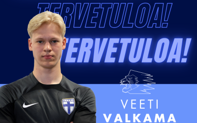 Veeti Valkama Akaa Futsalin paitaan