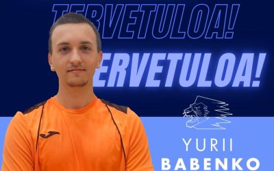 Yurii Babenko Akaa Futsalin maalinsuulle