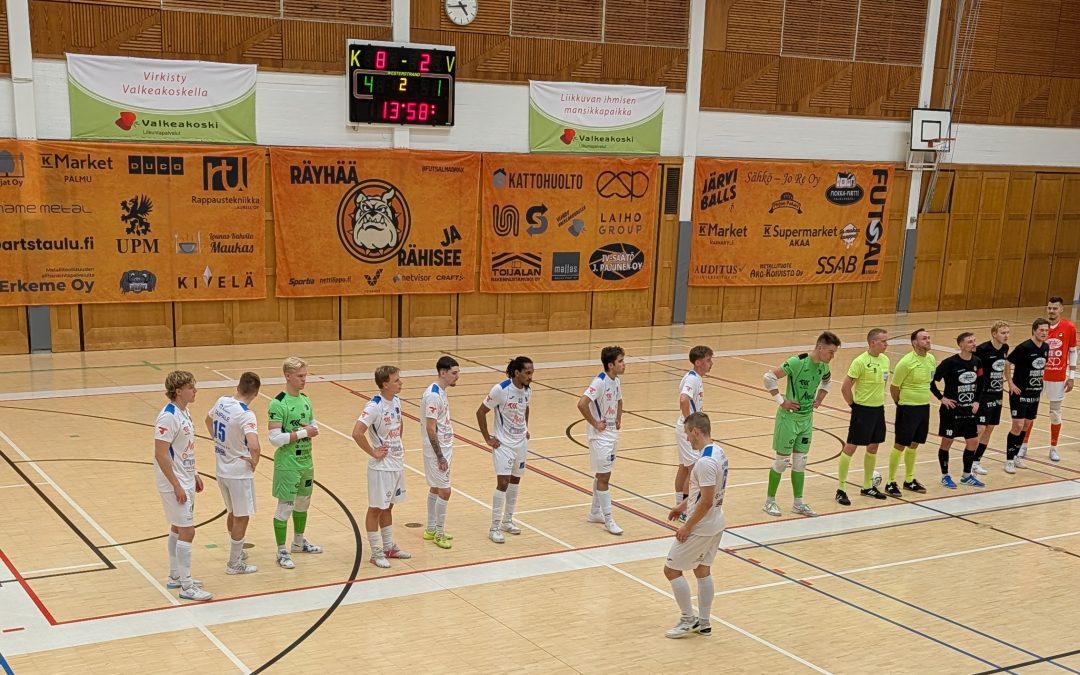 Akaa Futsal jäi vaille mahdollisuuksia Mad Maxin käsittelyssä